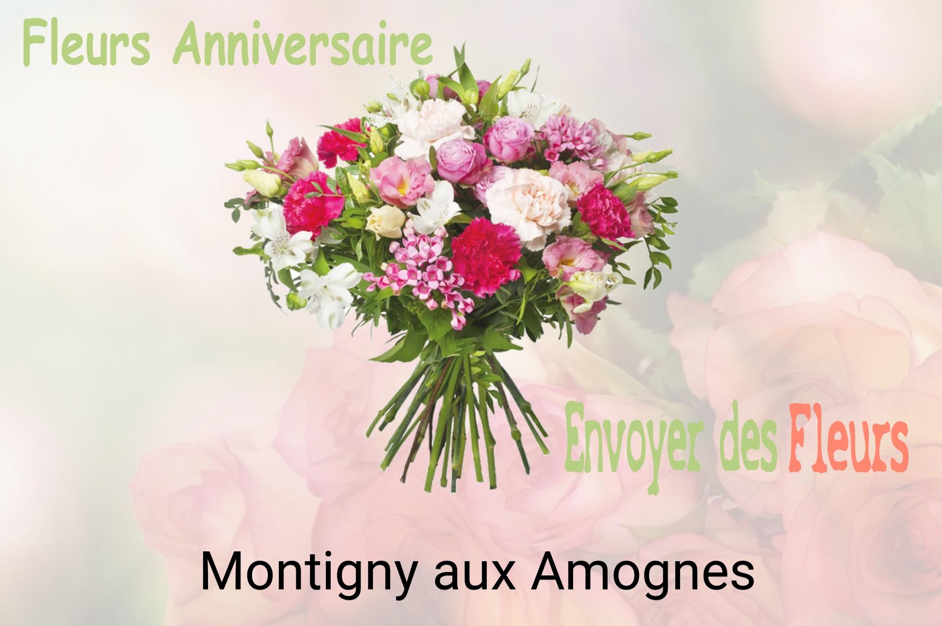 Bouquet de fleurs d’anniversaire livré à Montigny-aux-Amognes