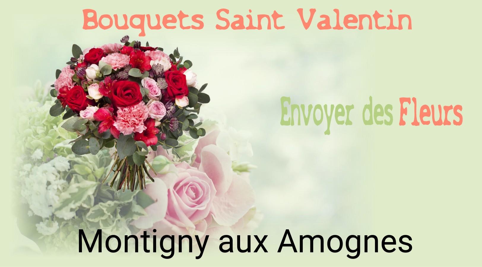 Roses de Saint-Valentin livrées à Montigny-aux-Amognes